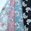 Desain Baru Floral Print Rayon Stock Lot Fabric